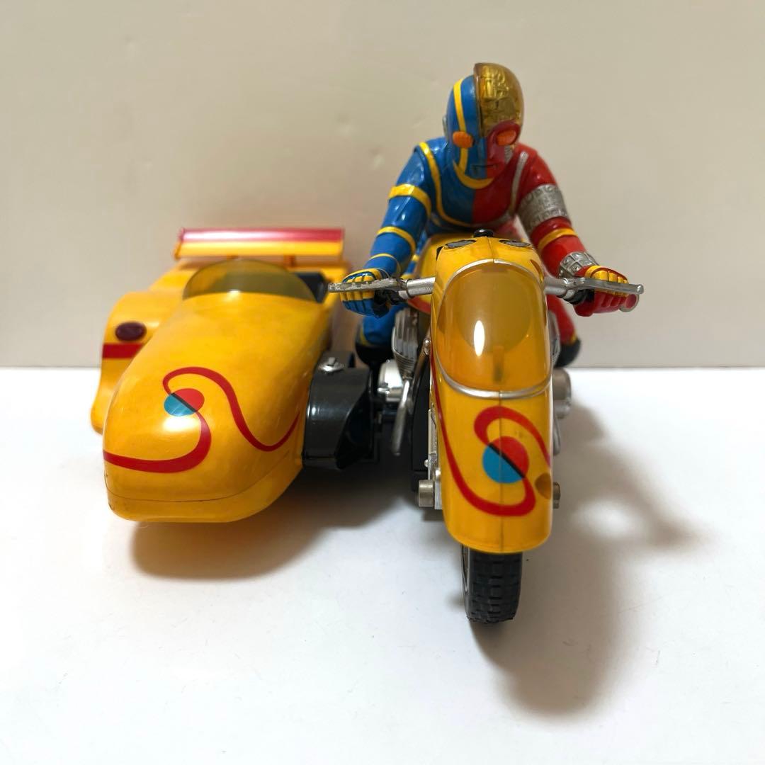 人造人間キカイダー R/C サイドマシーン　昭和　レトロ　当時物　フィギュア