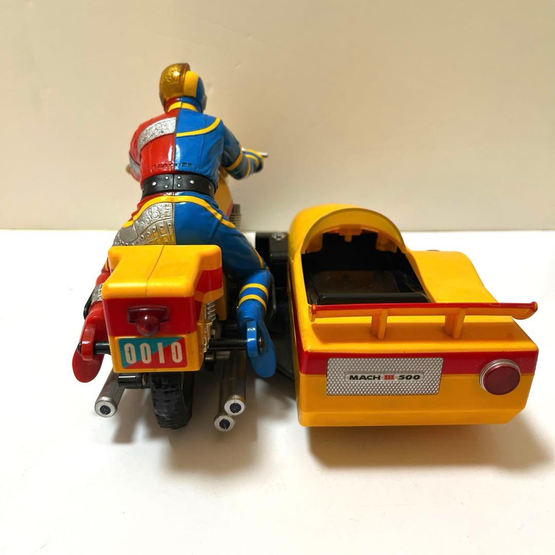 人造人間キカイダー R/C サイドマシーン　昭和　レトロ　当時物　フィギュア