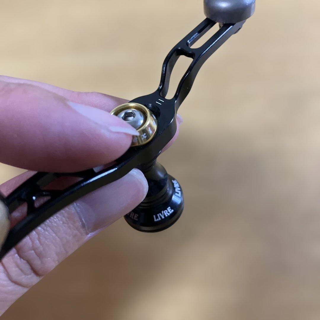 美品　ダイワ用　リブレ　ユニオン　ハンドル　37-43 ショートバランサー