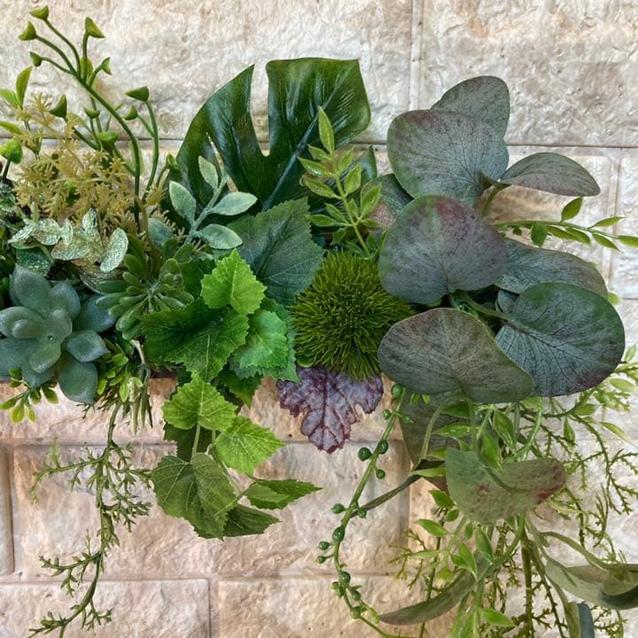 光触媒　人工観葉植物　ウォールグリーン　造花　インテリア
