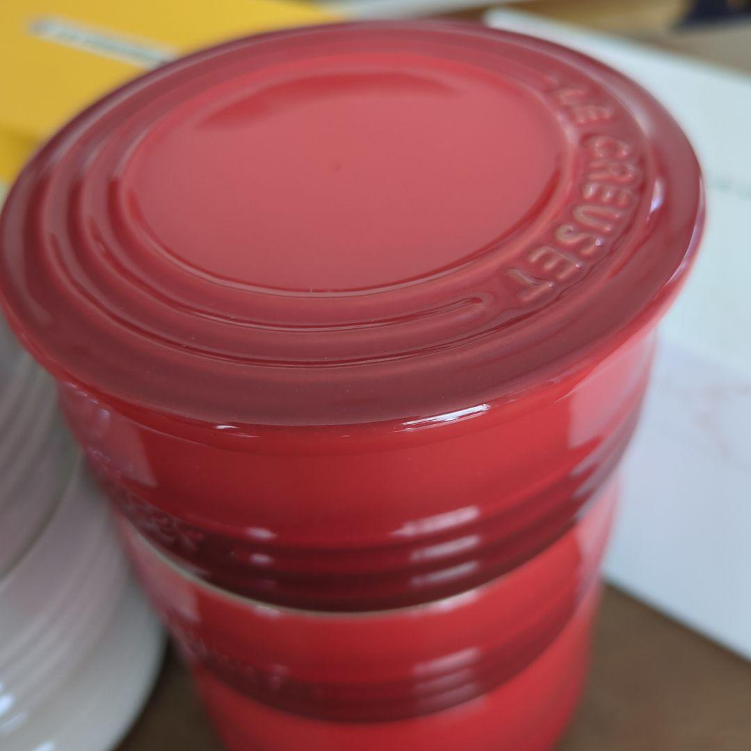 LE CREUSET スタッキングラムカン 2セット