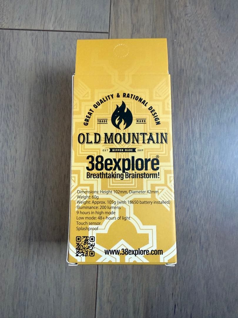 新品　OLD MOUNTAIN MIYABI GARA 38灯