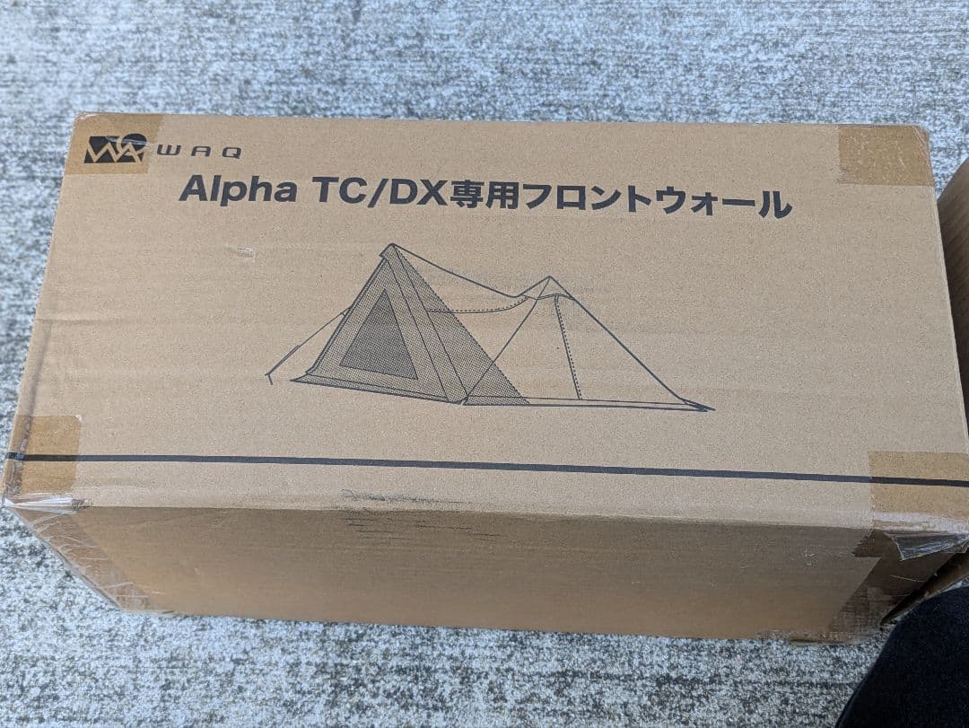 WAQ Alpha TC SOLO DX 専用フロントウォール　新品未使用