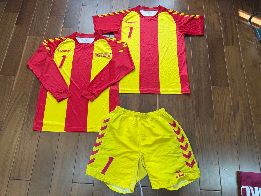 【東京成徳大学深谷高校サッカー部】ボストンバッグ、ポロシャツ、練習着など
