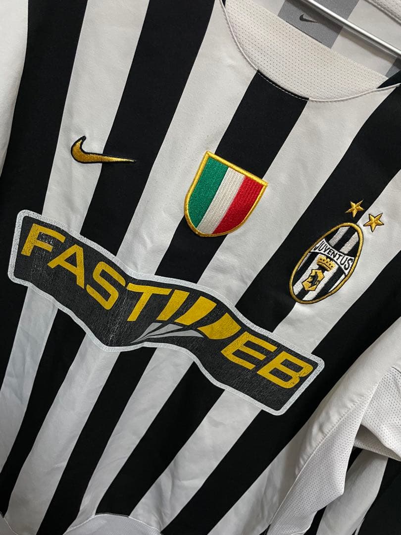 サ*じ様 Juventus Nike 03/04 長袖　ユニフォーム　番号無し