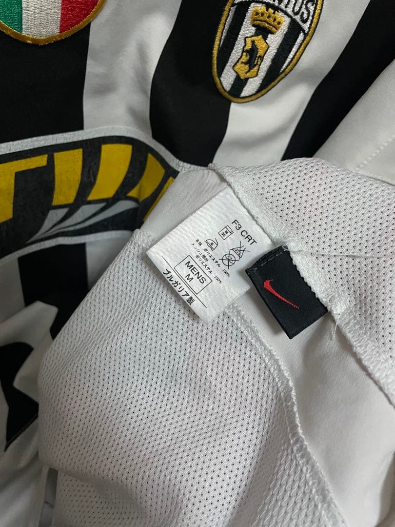 サ*じ様 Juventus Nike 03/04 長袖　ユニフォーム　番号無し