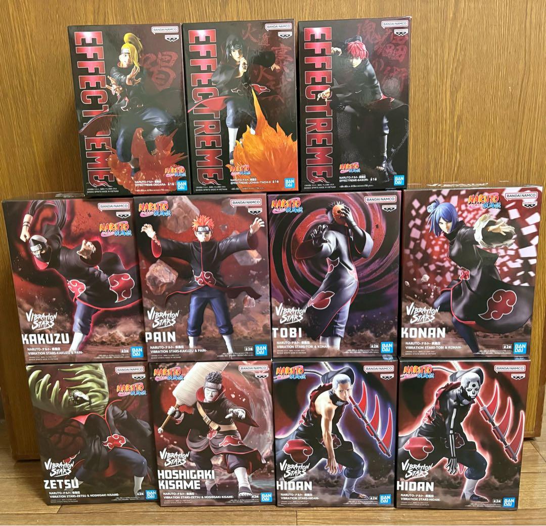 NARUTO ナルト 暁 フィギュア コンプセット ペイン イタチ サソリ 新品