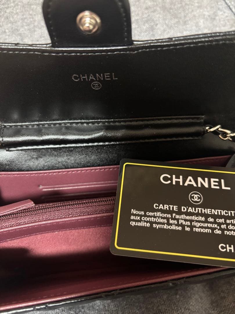 ノベルティ CHANEL ウォレットショルダー