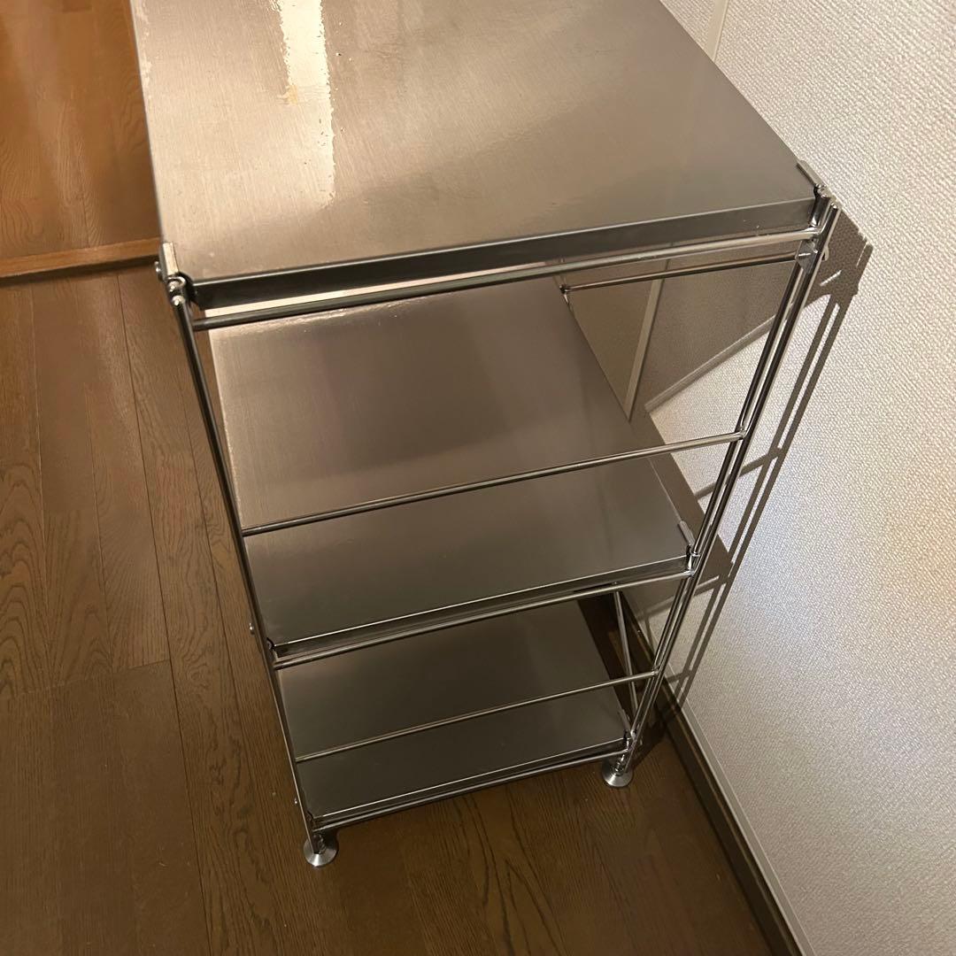 無印良品 ステンレスユニットシェルフ ステンレス棚セット ワイド 小