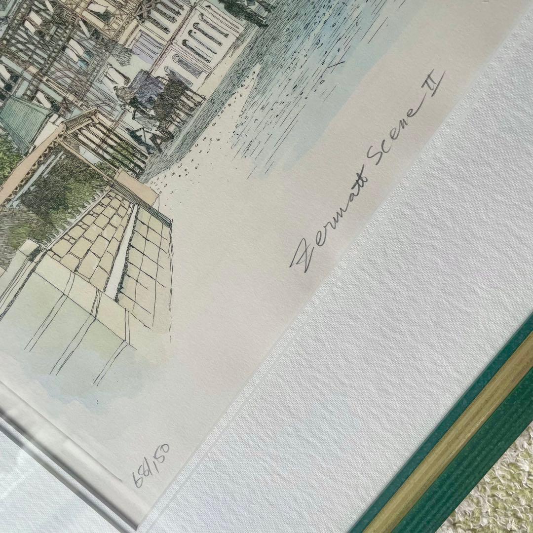値下げ‼️ 織田義郎　風景画