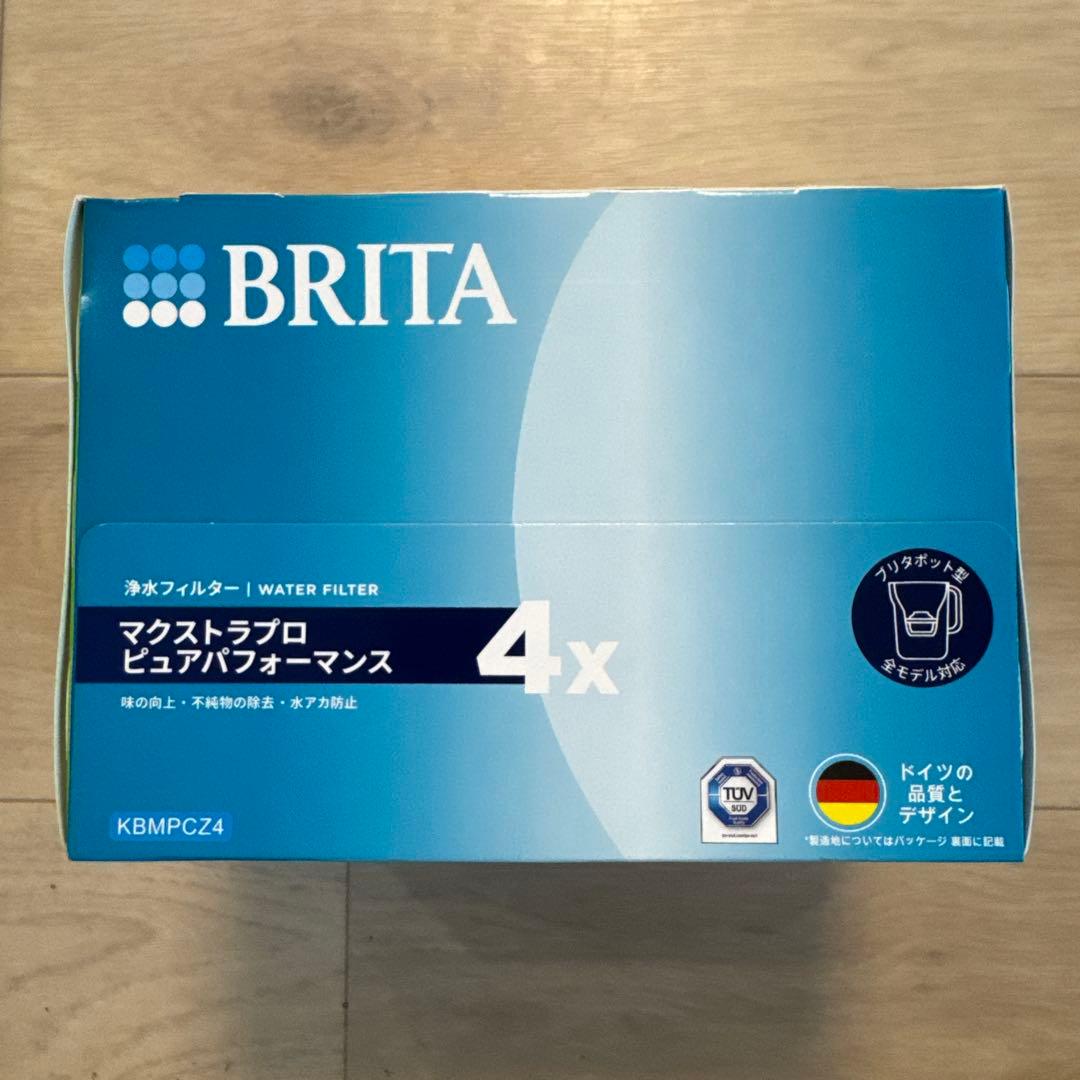 BRITA マクストラプロ ピュアパフォーマンス 4個入り。2セット‼️