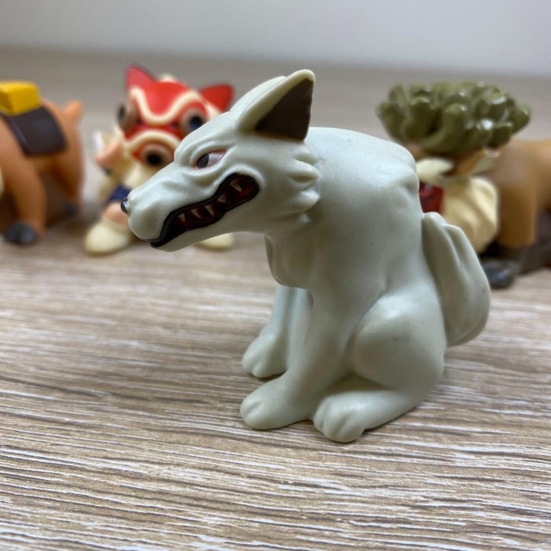 【廃盤稀少品】もののけ姫 指人形 4体セット どんぐり共和国