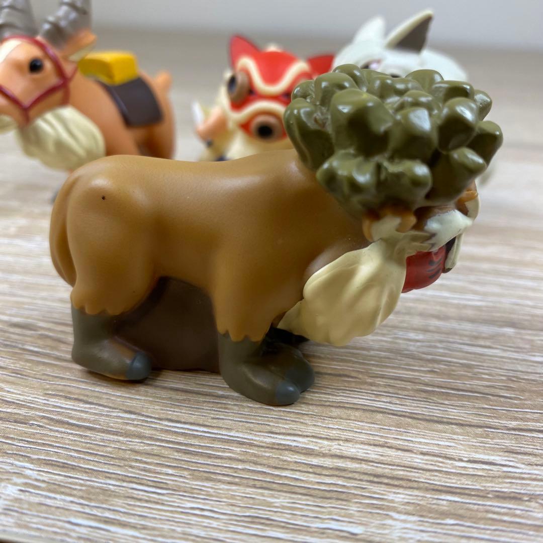【廃盤稀少品】もののけ姫 指人形 4体セット どんぐり共和国