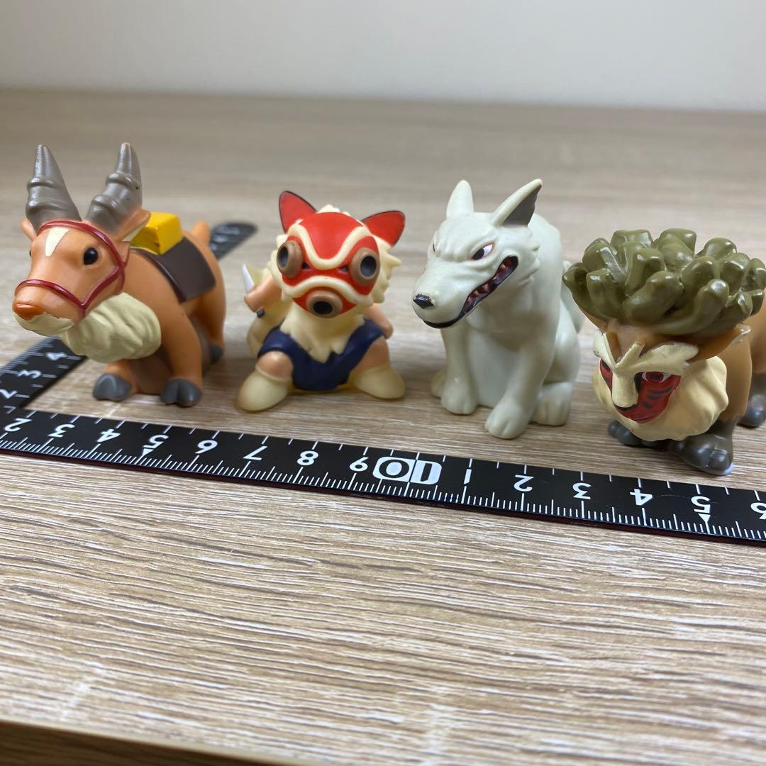 【廃盤稀少品】もののけ姫 指人形 4体セット どんぐり共和国