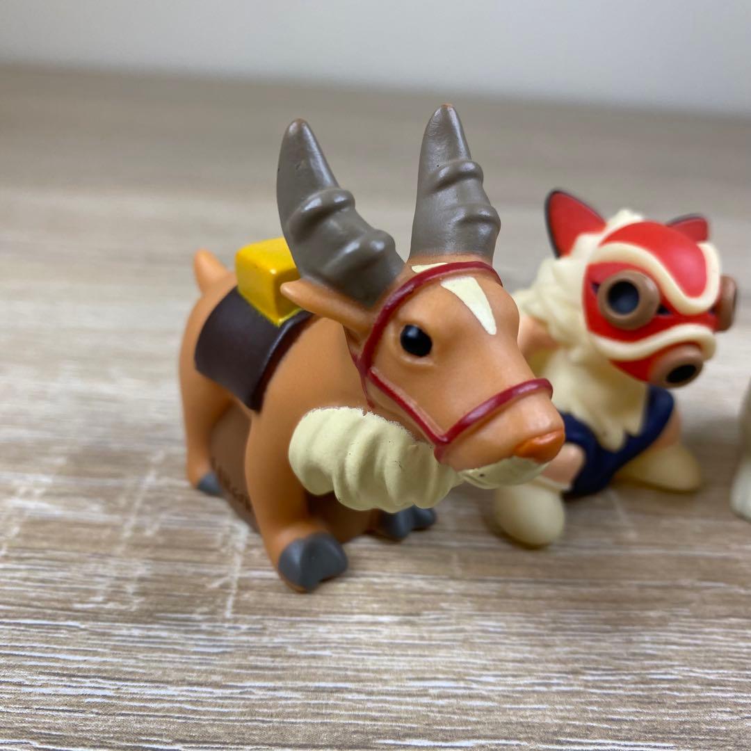 【廃盤稀少品】もののけ姫 指人形 4体セット どんぐり共和国