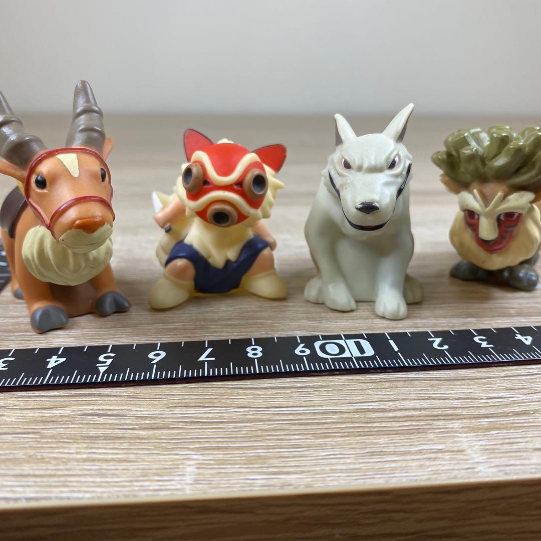 【廃盤稀少品】もののけ姫 指人形 4体セット どんぐり共和国
