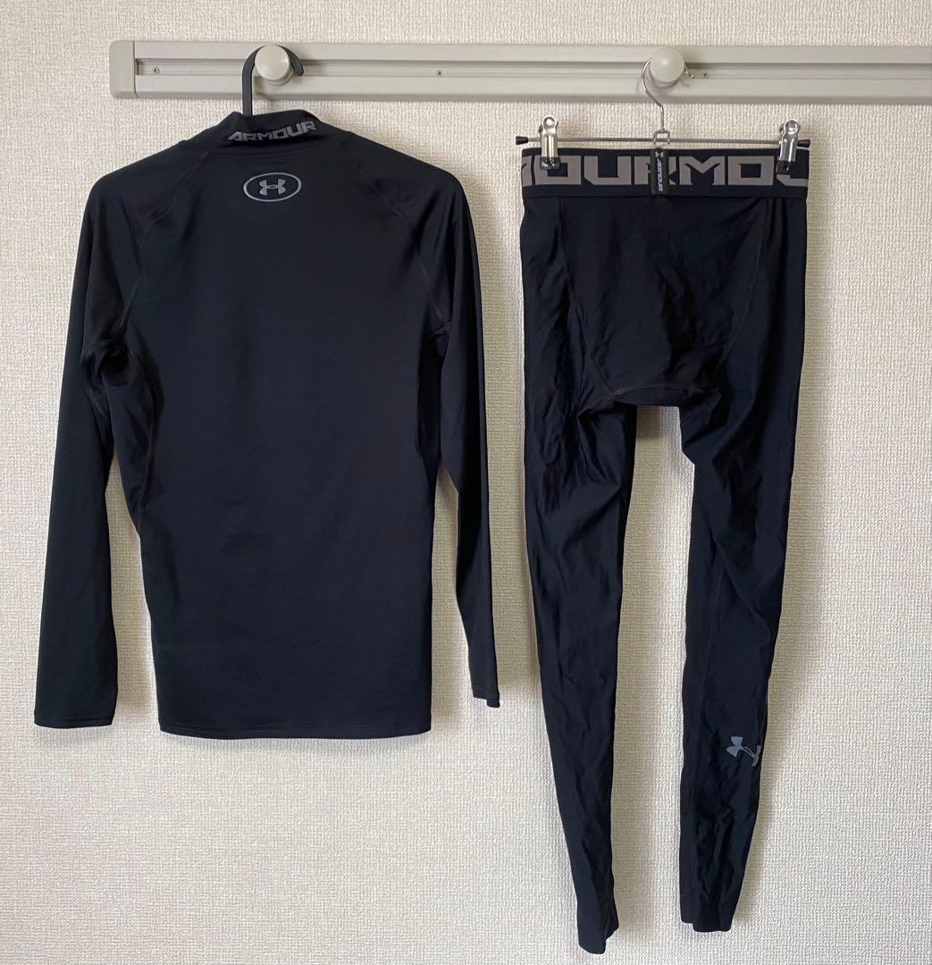 UNDER ARMOUR アンダーアーマー　UAヒートギアアーマー　上下セット