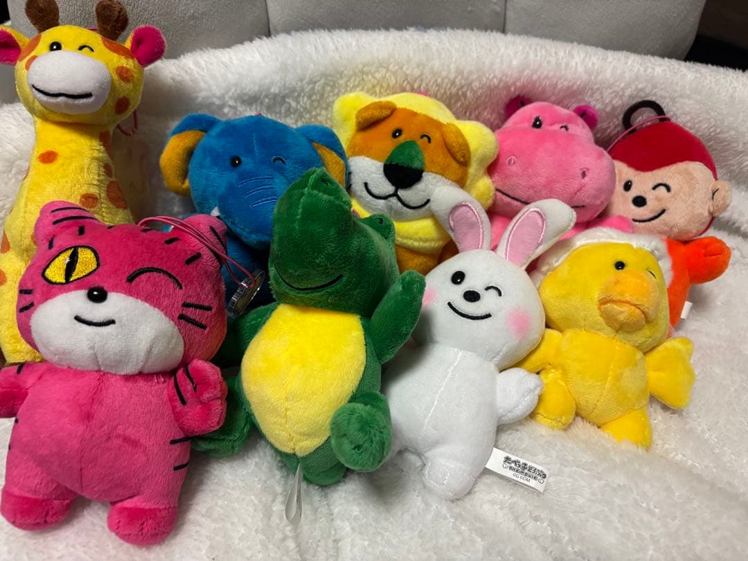 たべっ子 たべっこどうぶつ アクリル付きマスコット　 ぬいぐるみ