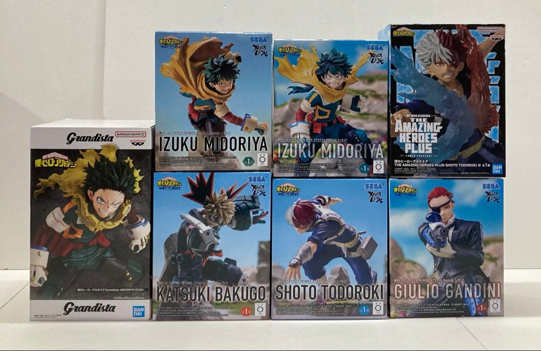 ヒロアカ　フィギュア　クリアポスター等　まとめ売り　28260317J08L