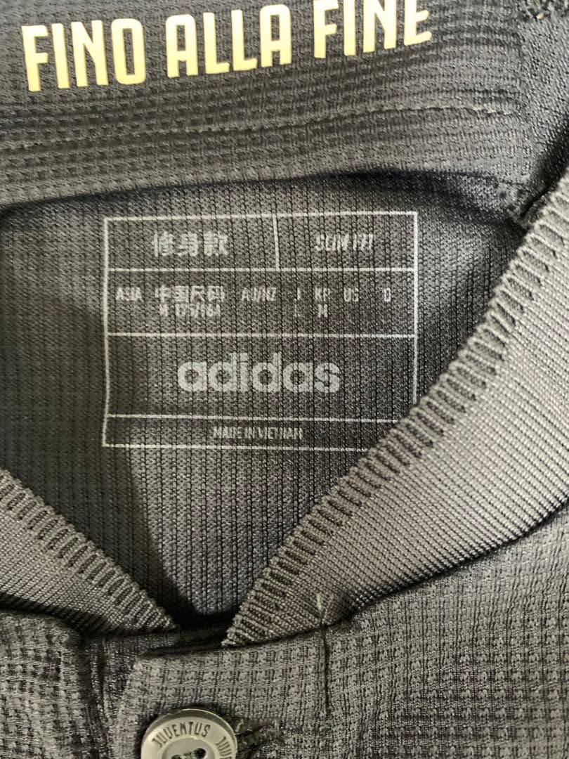 adidas 製ユベントスユニホームアウェー メンズLサイズ　タグ付新品未使用