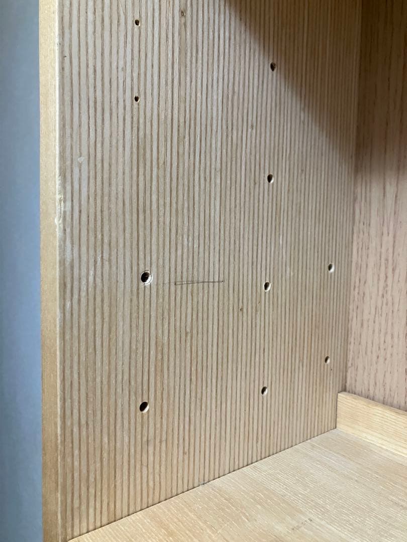 ろ*く様 MUJI 無印良品 本棚 飾り棚　薄型　① 送料込み