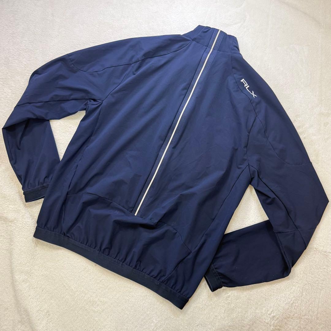 RLX GOLF RALPH LAUREN 長袖 フルジップジャケット 薄手 M