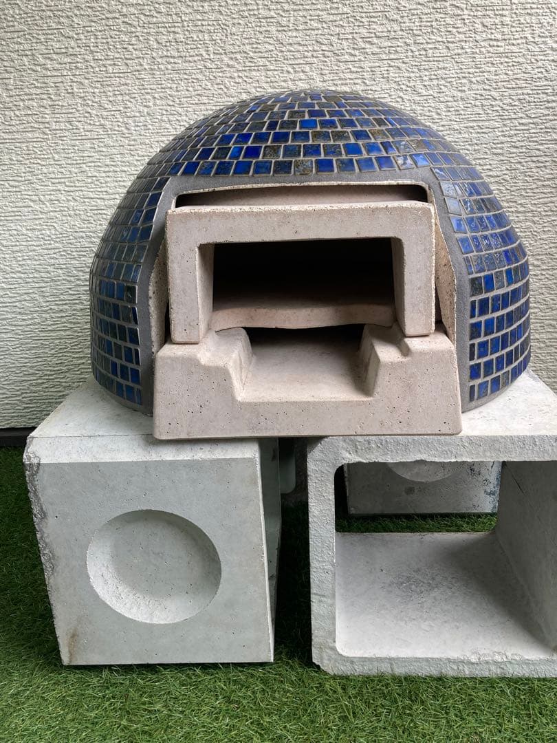 展示品　テック堂　ピザ窯 家庭用石窯 プチドーム　BBQ バーベキュー