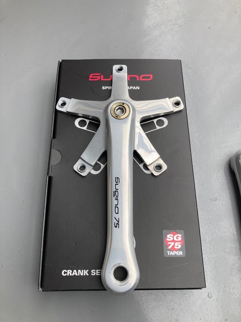 美品 SUGINO スギノ75 クランクセット