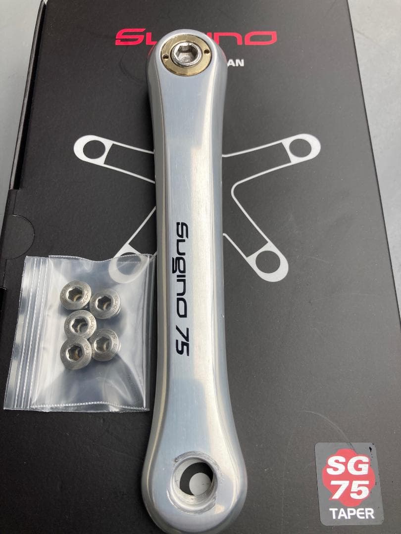 美品 SUGINO スギノ75 クランクセット