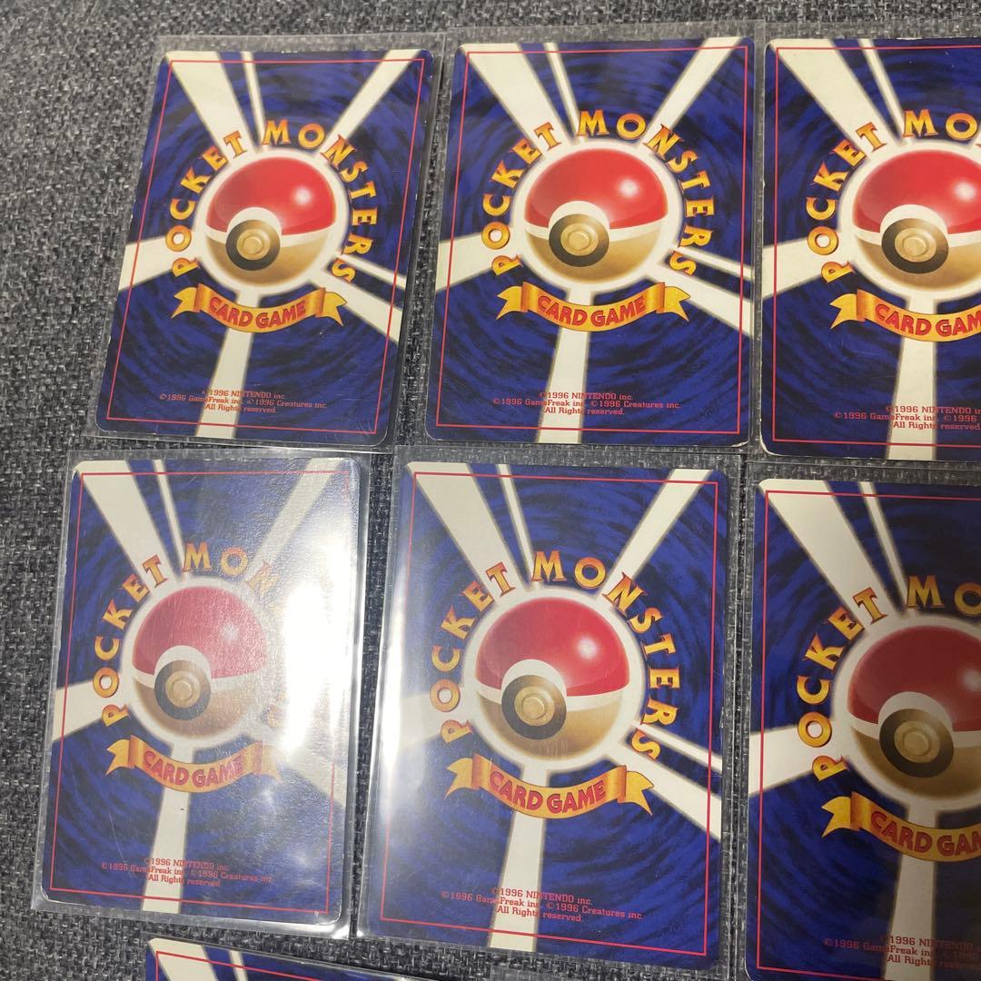 旧裏　ポケモンカード　まとめ売り　ピカチュウ初版