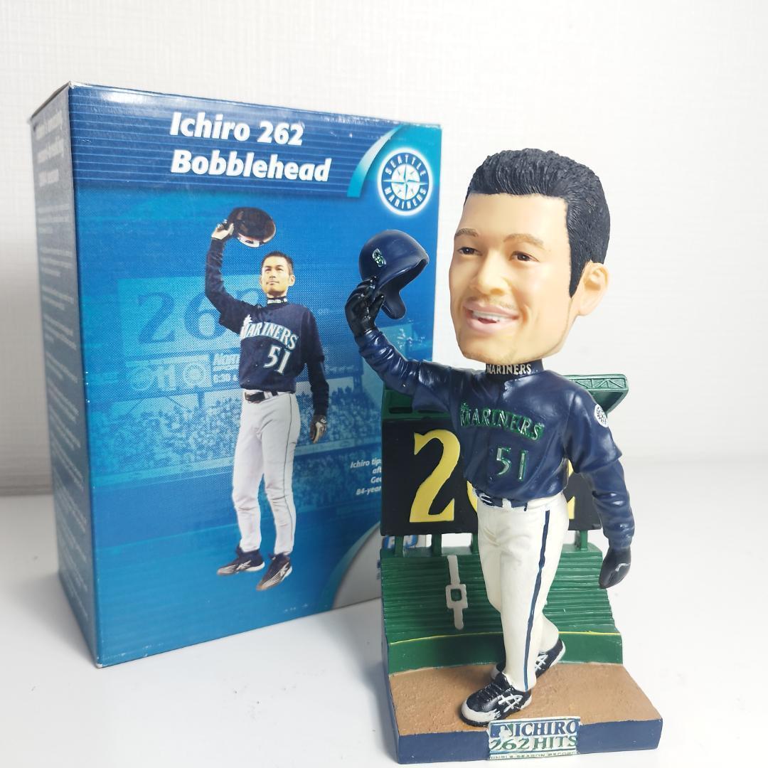 イチロー 262安打 ヒット ボブルヘッド マリナーズ フィギュア 非 IEEb