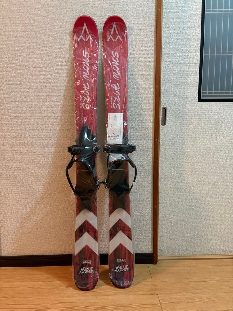 ブルーモリス スノーハイク 130cm 新品 ウロコ スキー板 ビンディング