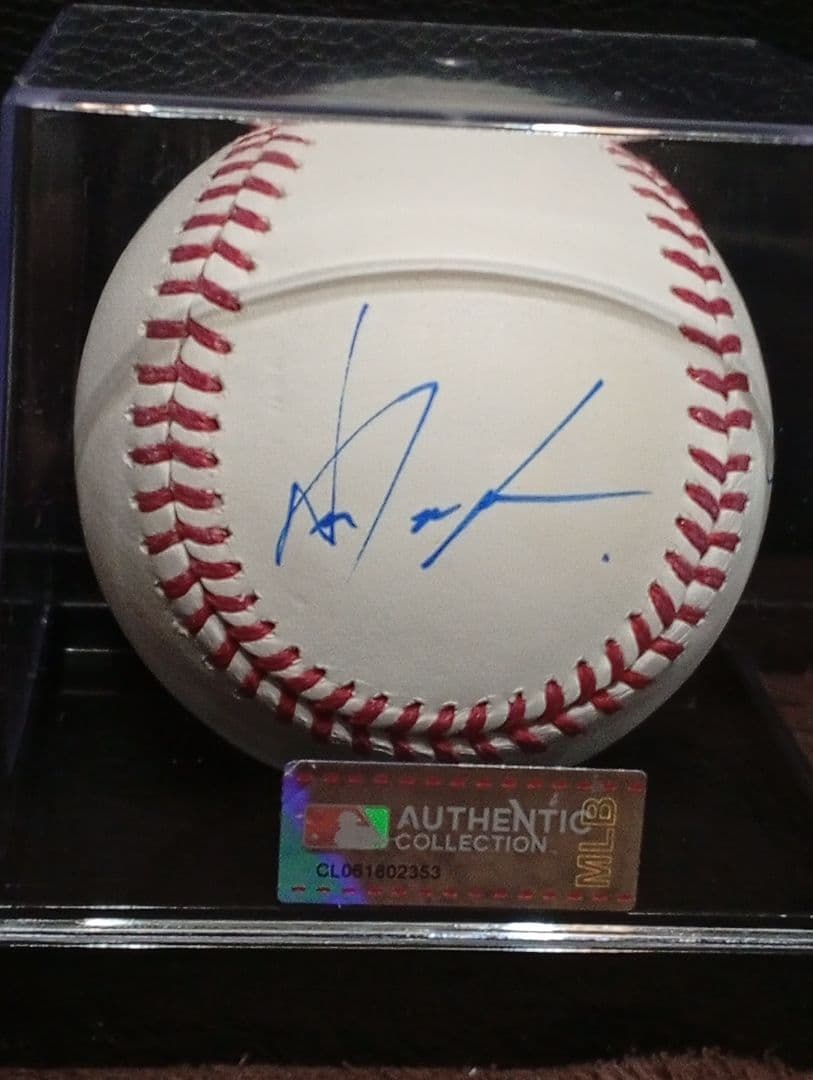 ケース付き！大谷翔平 山本由伸 佐々木朗希 直筆サインボール MLB公式球