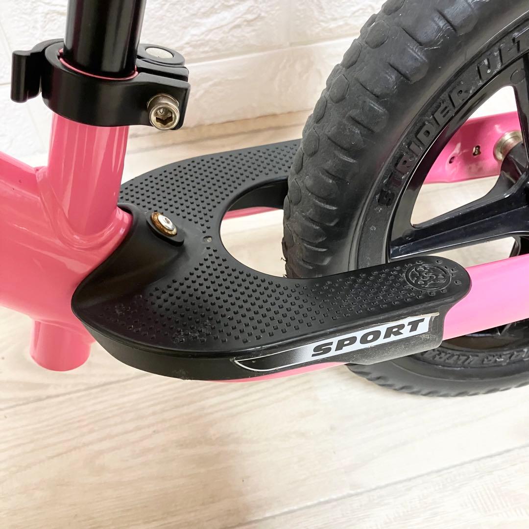 別サドル付き　美品　ストライダー　スポーツ　12インチ　ピンク
