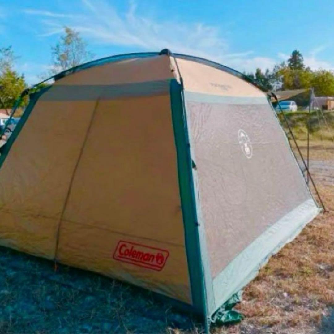『美品』コールマンテント スリーポールスクリーンタープ ★大人気タープ★