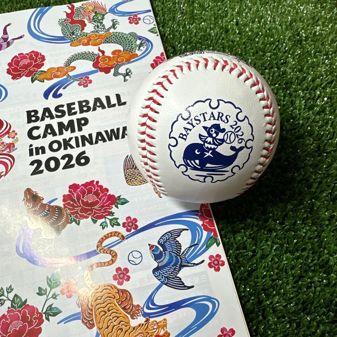 横浜DeNAベイスターズ 森敬斗選手　 直筆サインボール 2026沖縄キャンプ球