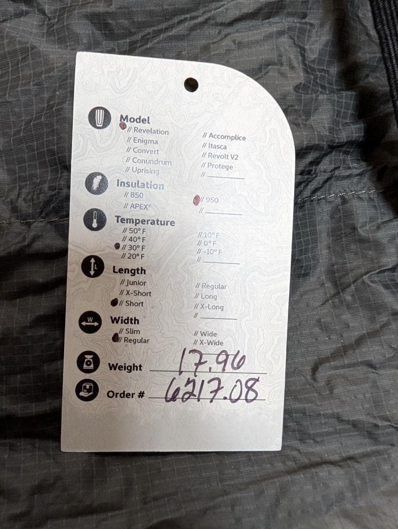 enlightened equipment revelation 950-1℃