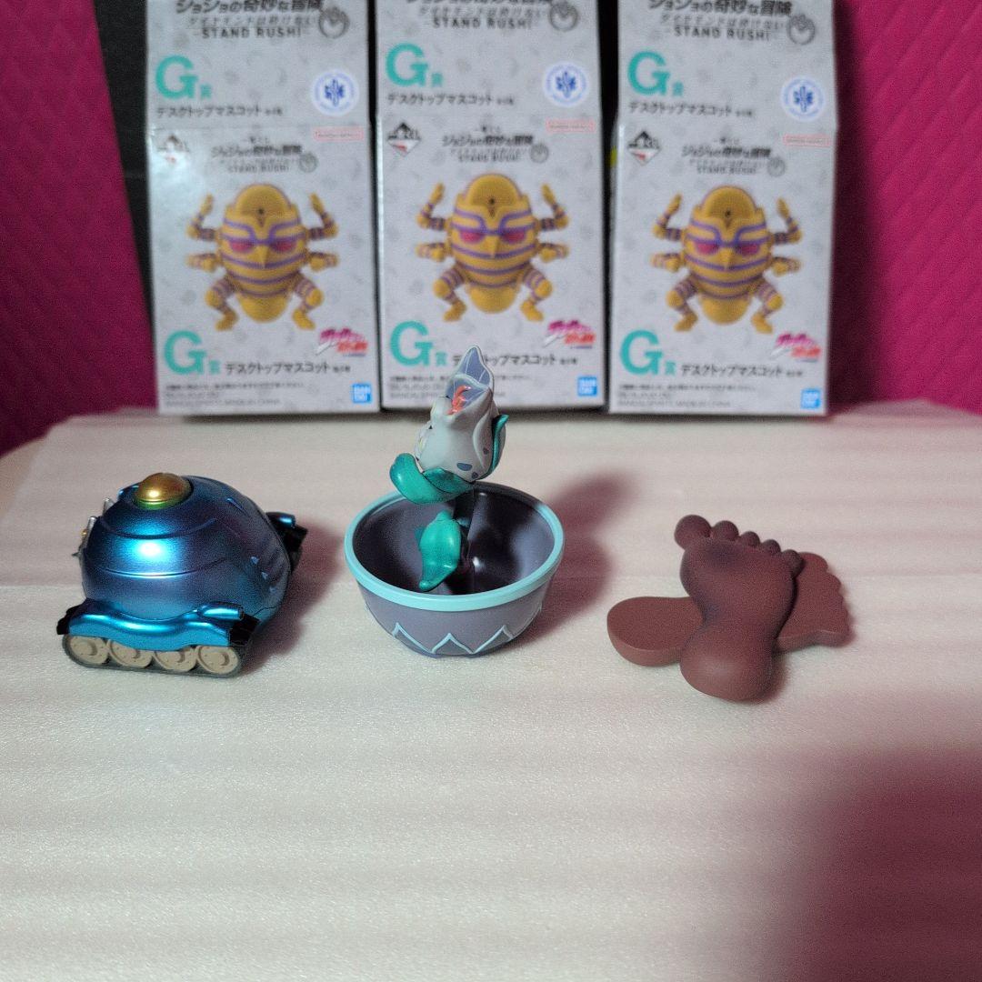ジョジョ　一番くじ　デスクトップマスコット　ストレイキャットシアーハートアタック