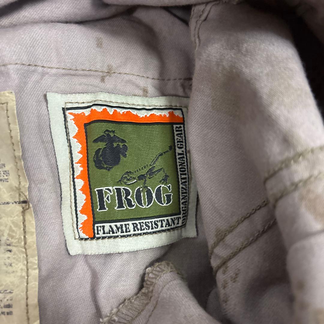 米軍　実物　FROG WOODLAND DESERT MARPAT サイズM ⑤