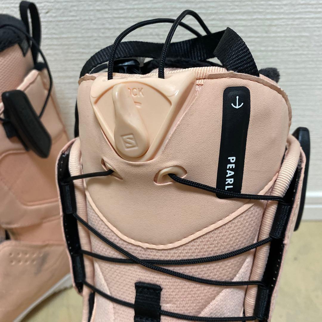 【即日発送_送料無料】SALOMON スノボブーツ PEARL 24.5cm