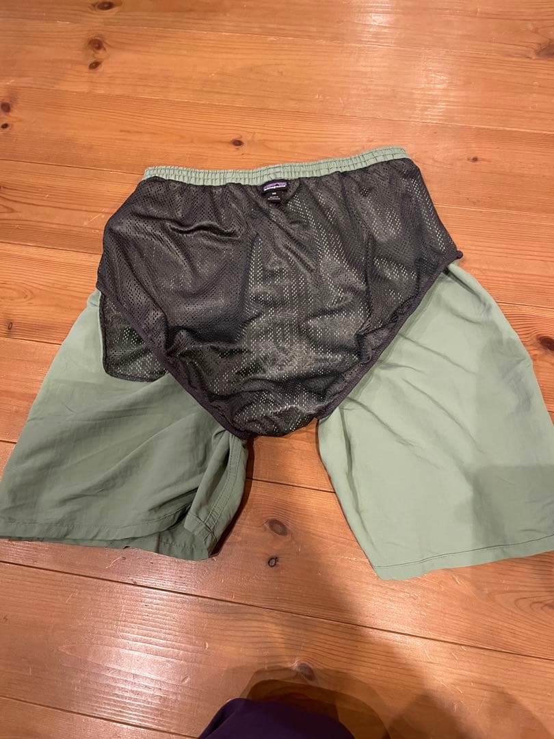patagonia バギーズショーツ グリーン