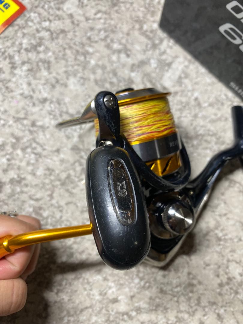 ダイワのレブロス ForceMaster 600DH スピニングリール