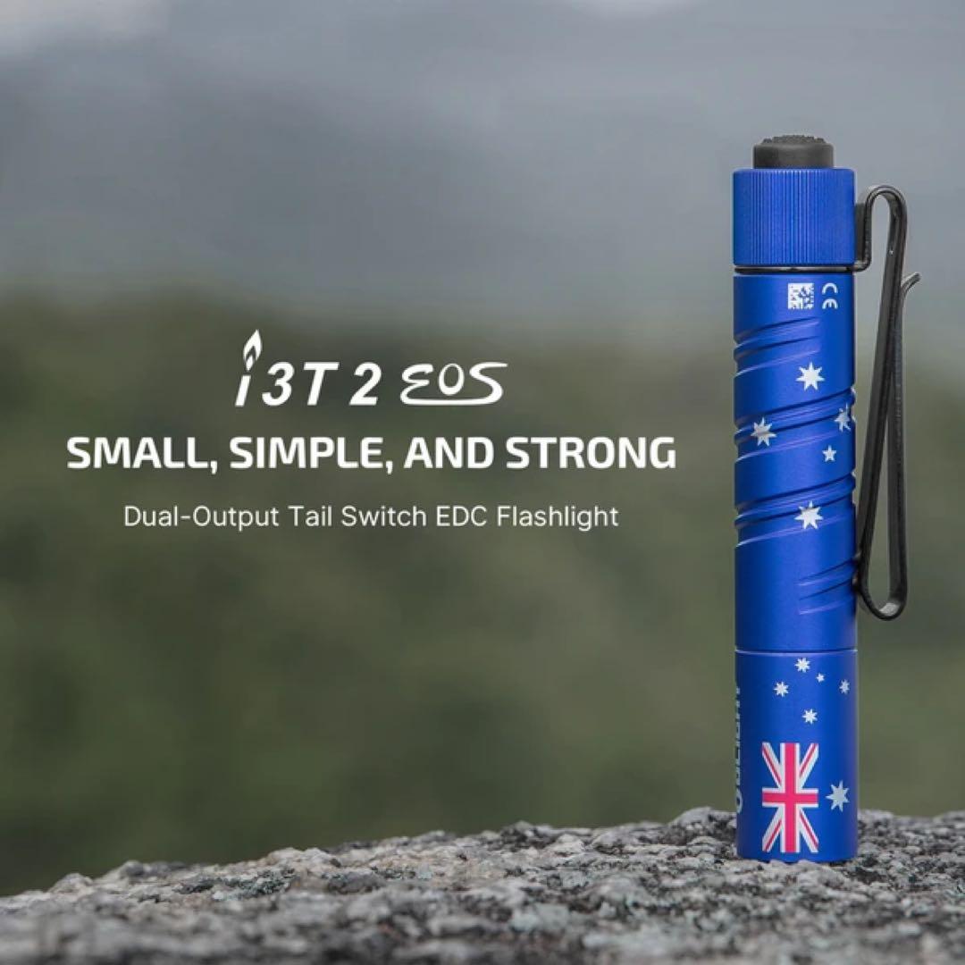 OLIGHT (オーライト) i3T 2 EOS : オーストラリア国旗Ver.