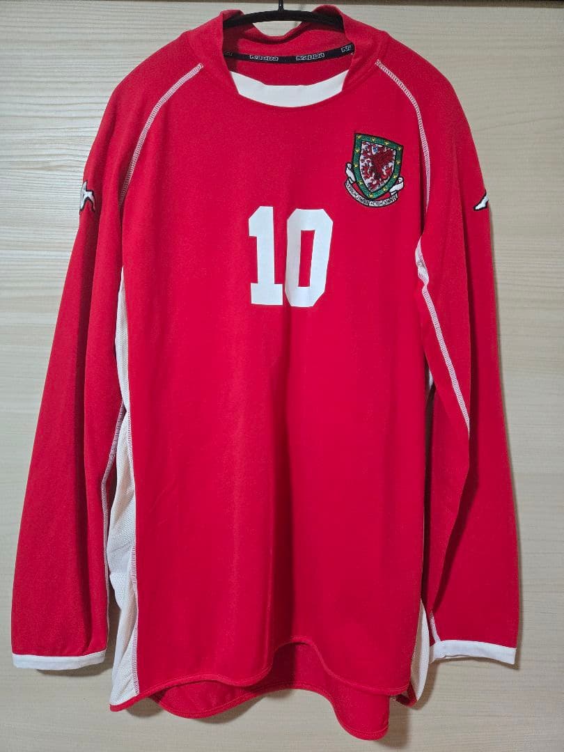 【kappa正規品】 2002年 ウェールズ代表 長袖ユニフォーム
