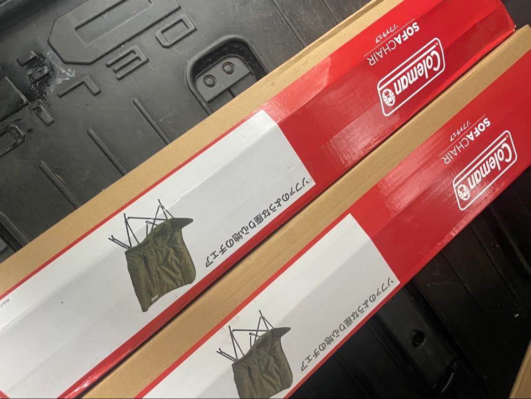 Coleman ソファチェア オリーブ　2個セット