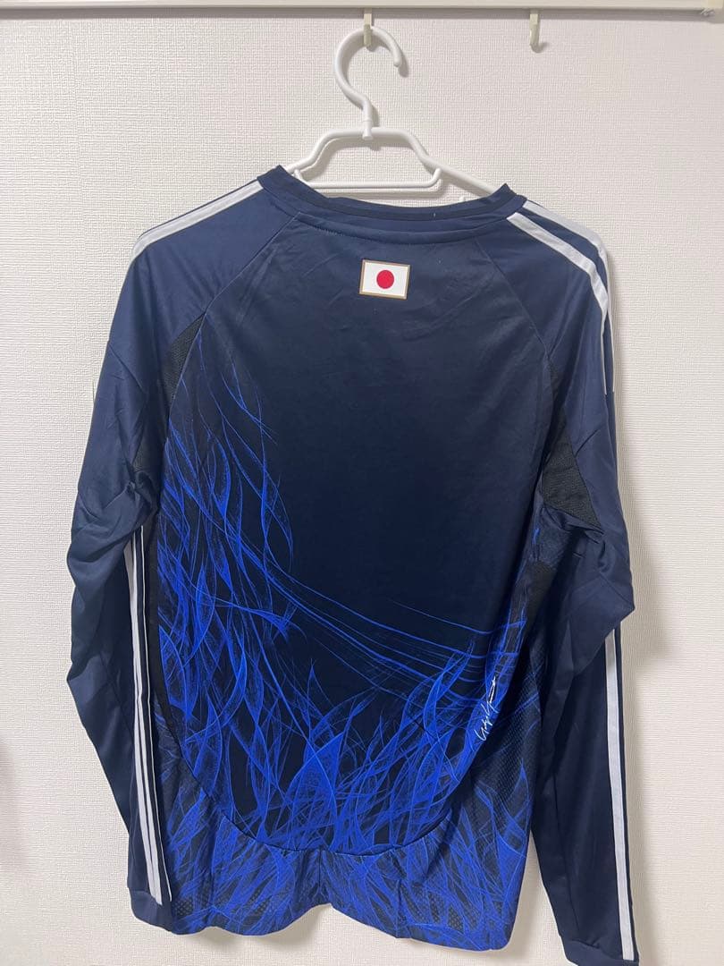 Y-3 日本代表 長袖ジャージ ダークブルー　レプリカ