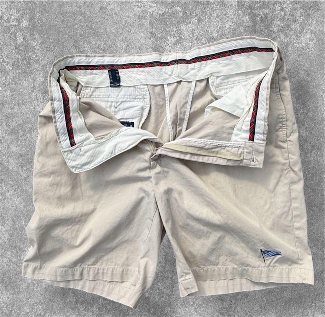 POLO GOLF RALPH LAURENポロゴルフ2タックパンツベージュ36