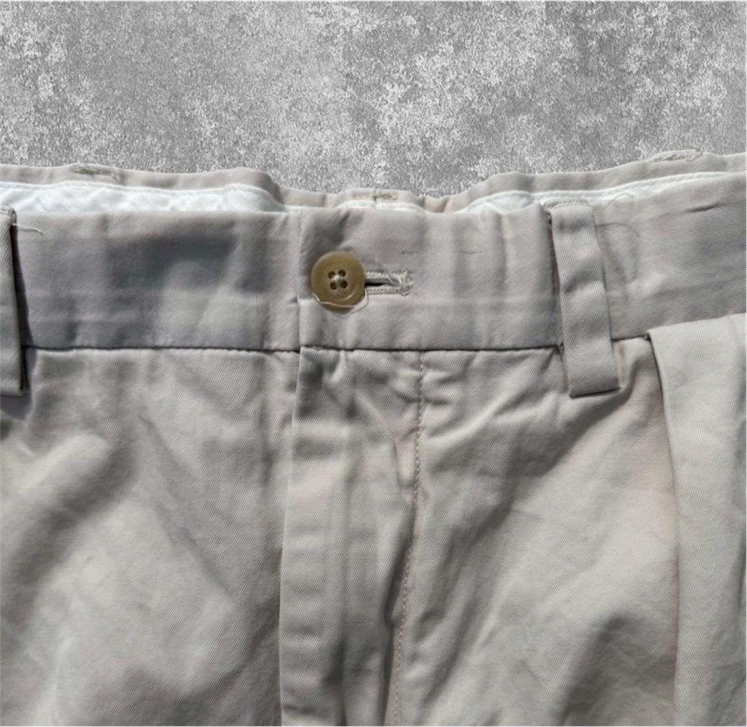 POLO GOLF RALPH LAURENポロゴルフ2タックパンツベージュ36