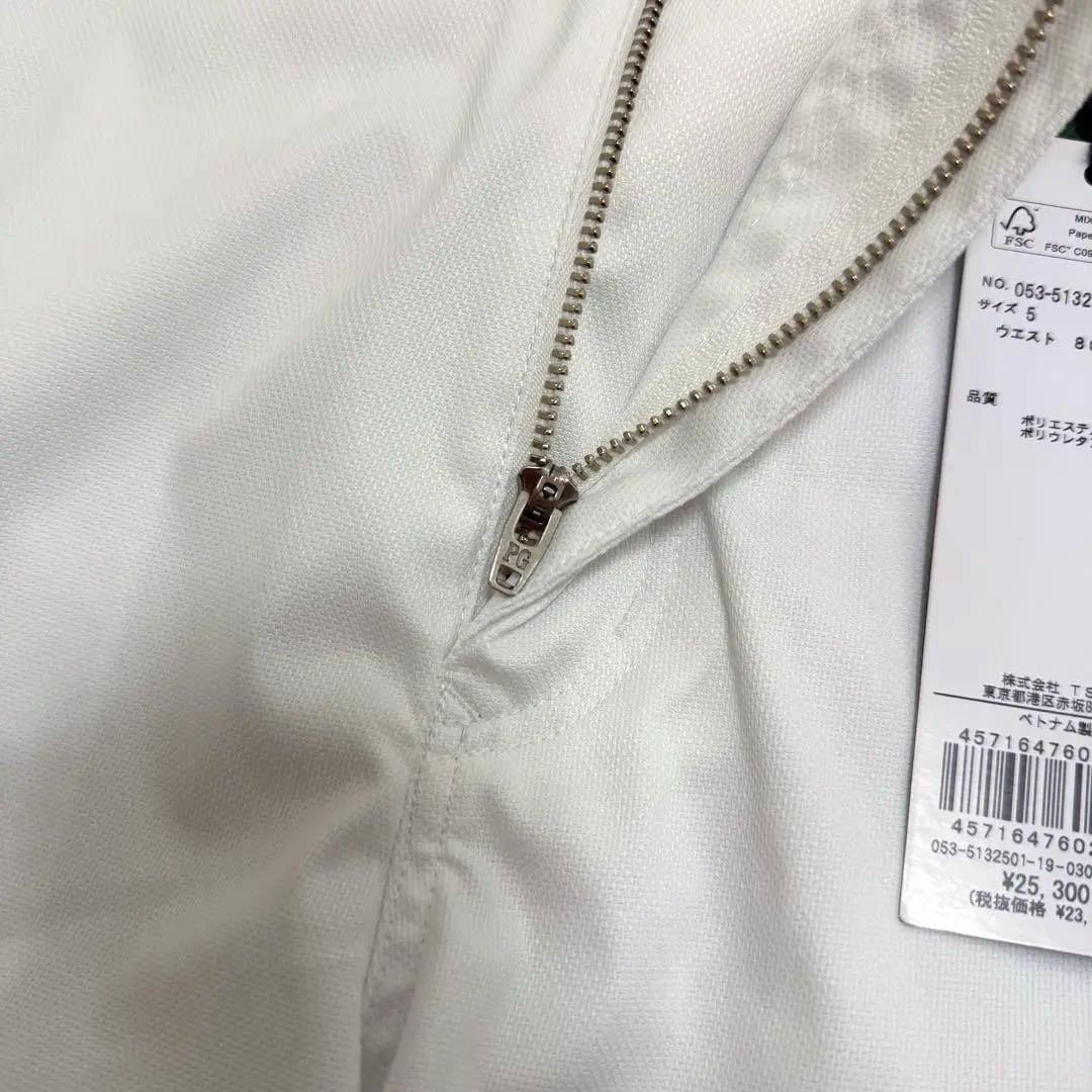 新品未使用✨2025年モデル PEARLY GATES ショートパンツ 白 L