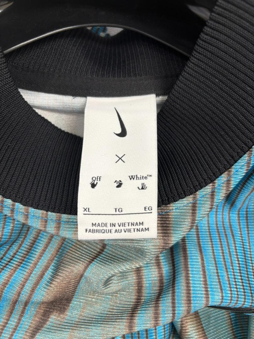 未使用 タグ付 Nike Off-White コラボ ゲームシャツ XLサイズ